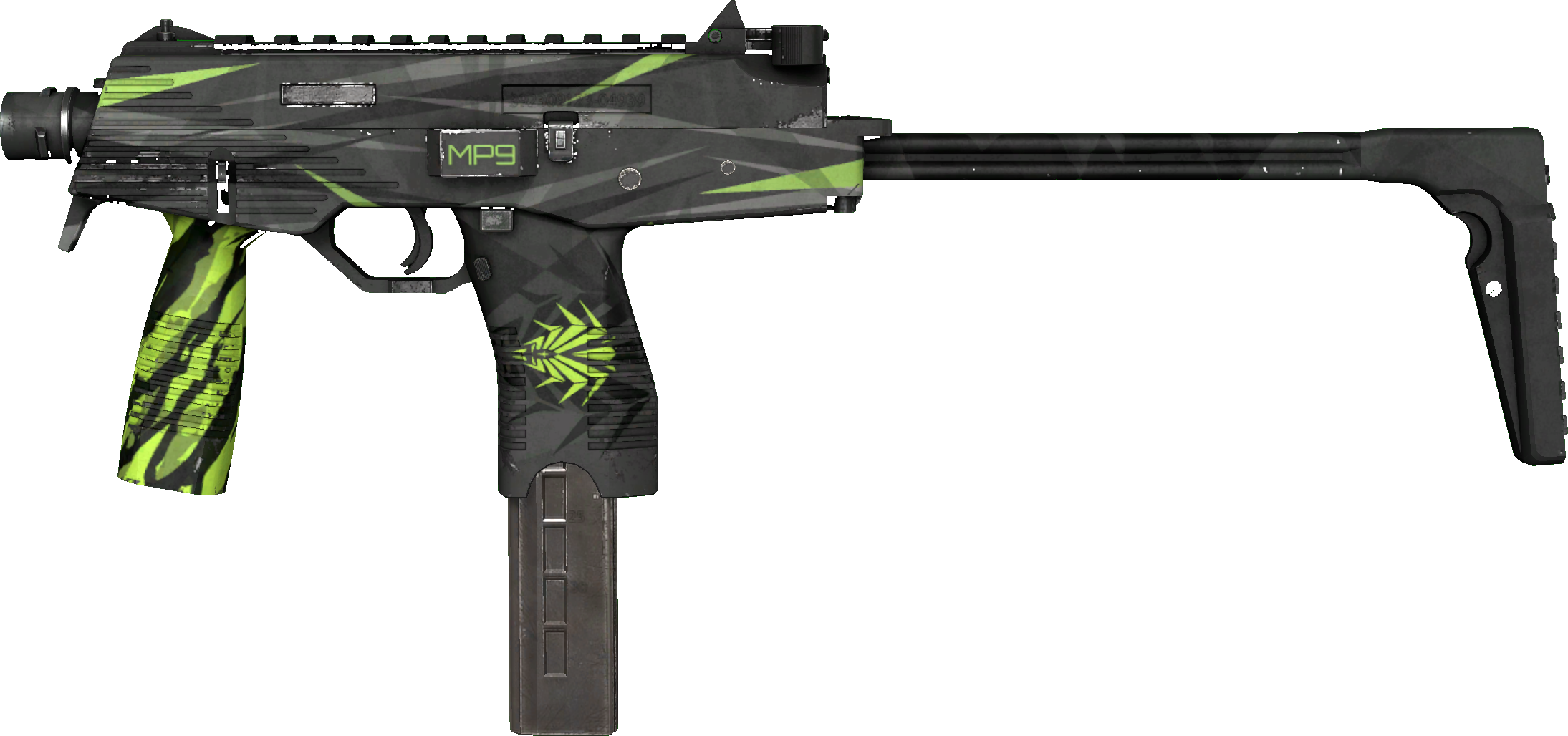 Playside of skin MP9 | Deadly Poison