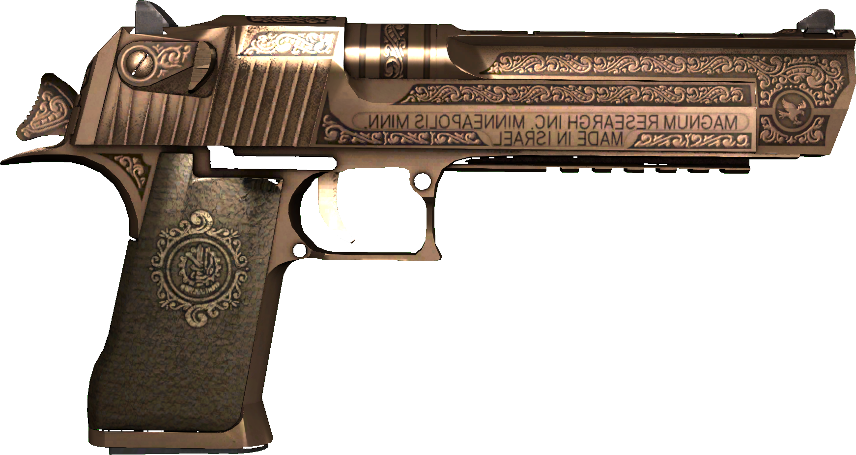 Backside of skin Desert Eagle | Corinthian