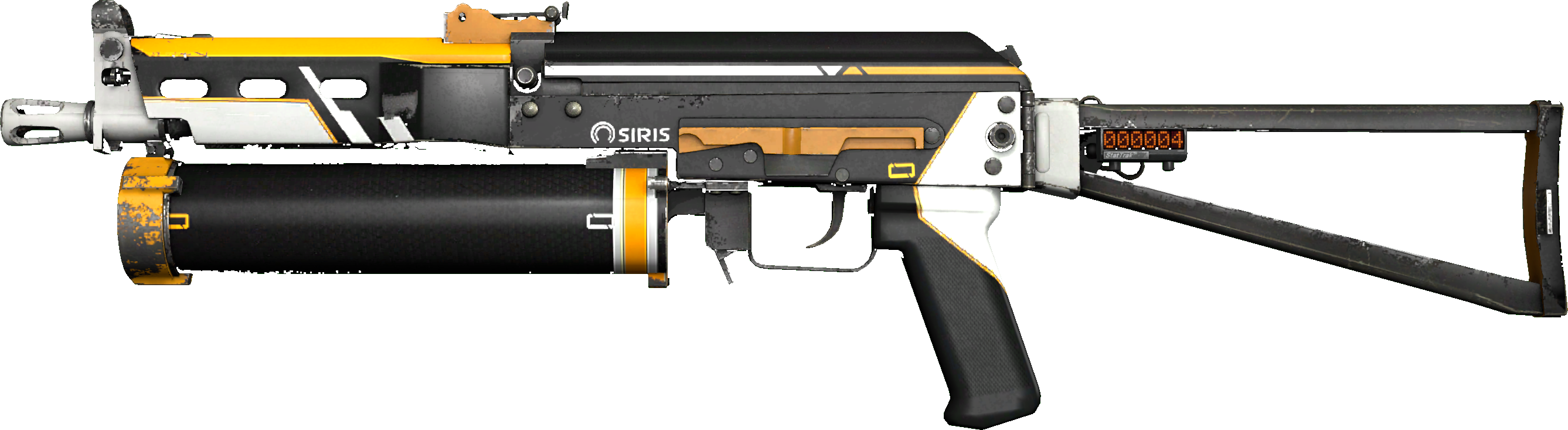 Playside of skin StatTrak™ PP-Bizon | Osiris