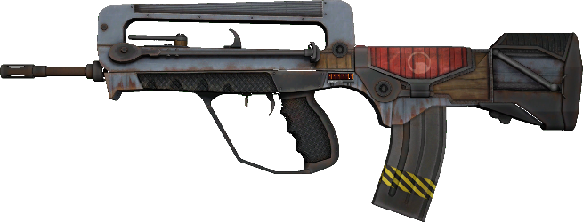 Primary image of skin StatTrak™ FAMAS | Decommissioned
