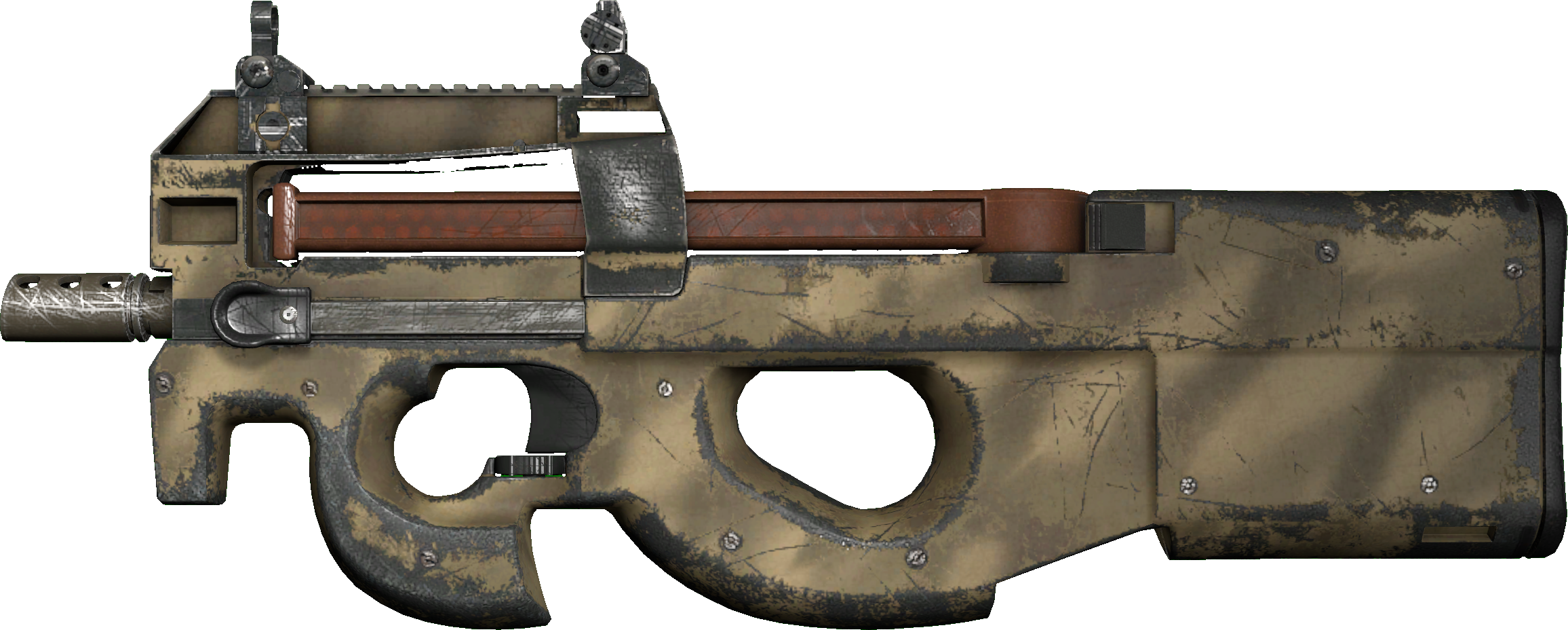 Playside of skin P90 | Sand Spray