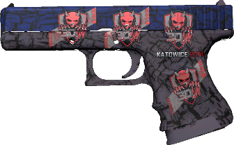 Primary image of skin Glock-18 | Blue Fissure