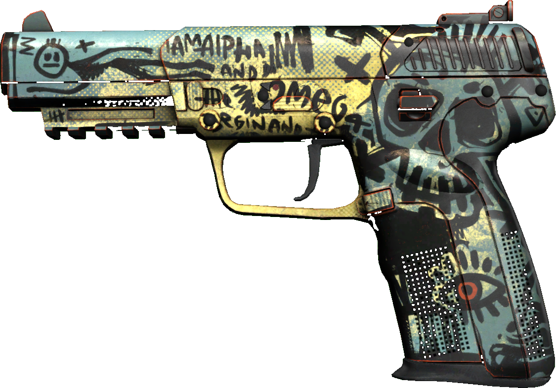 Playside of skin Five-SeveN | Scrawl