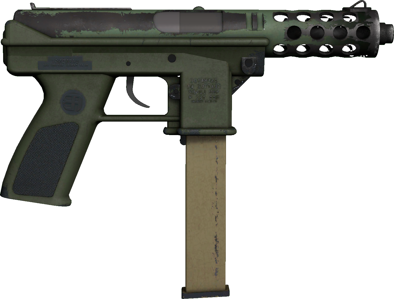 Backside of skin Tec-9 | Groundwater