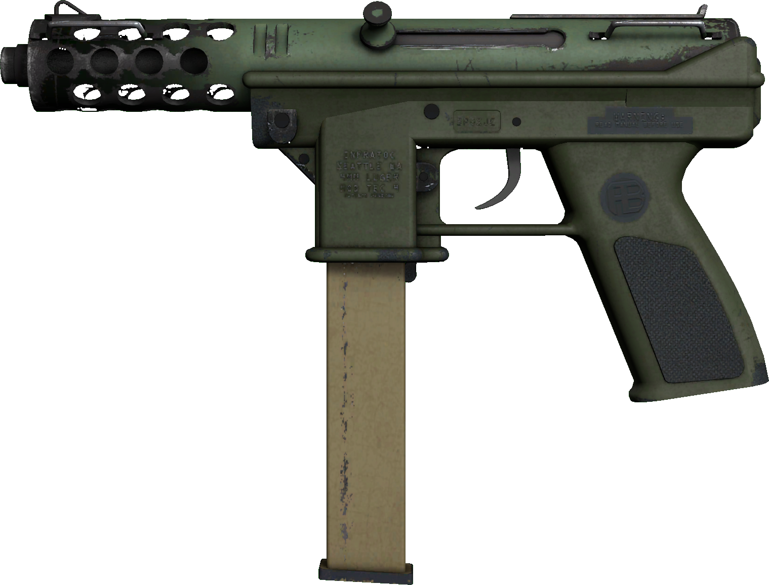 Playside of skin Tec-9 | Groundwater