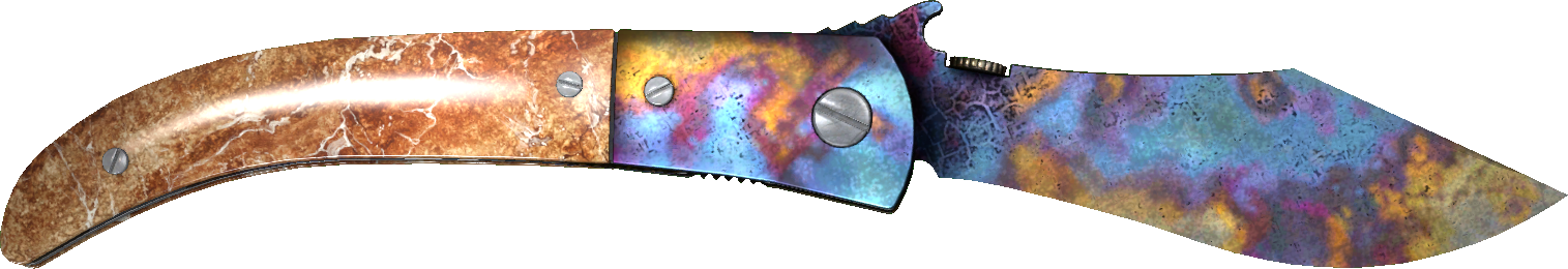 Backside of skin ★ Navaja Knife | Case Hardened